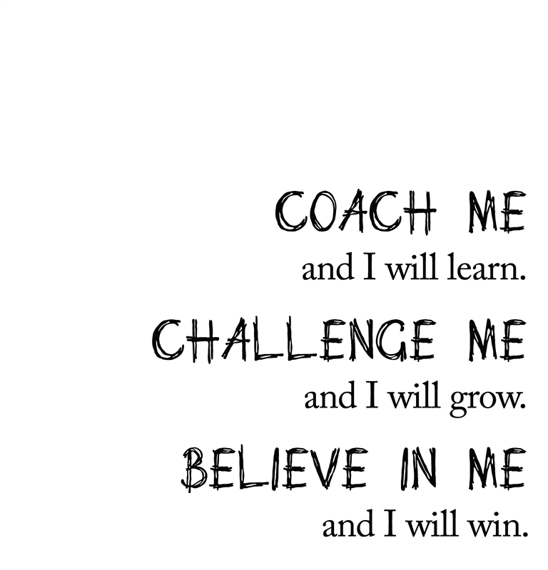 Coach Me Quote