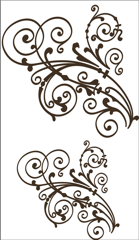 CUST- Furino Flower Scroll