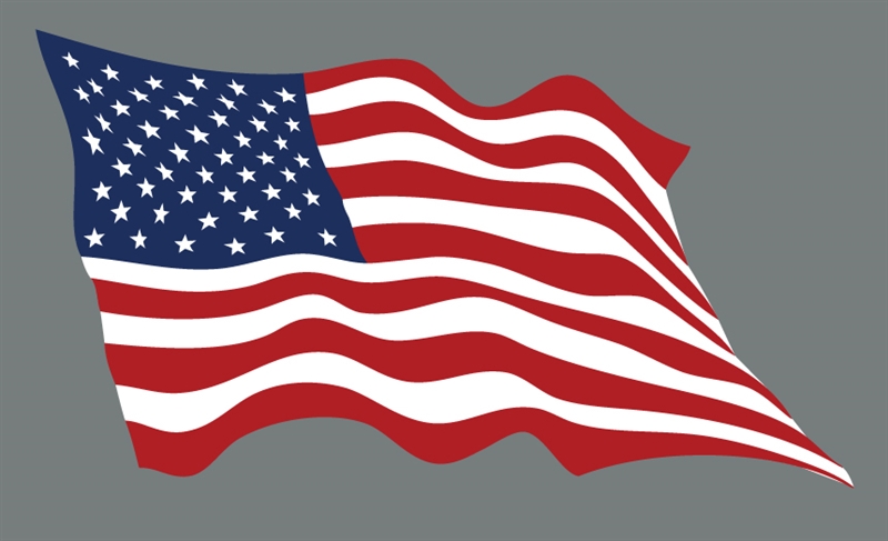 CUST-Large American Flag