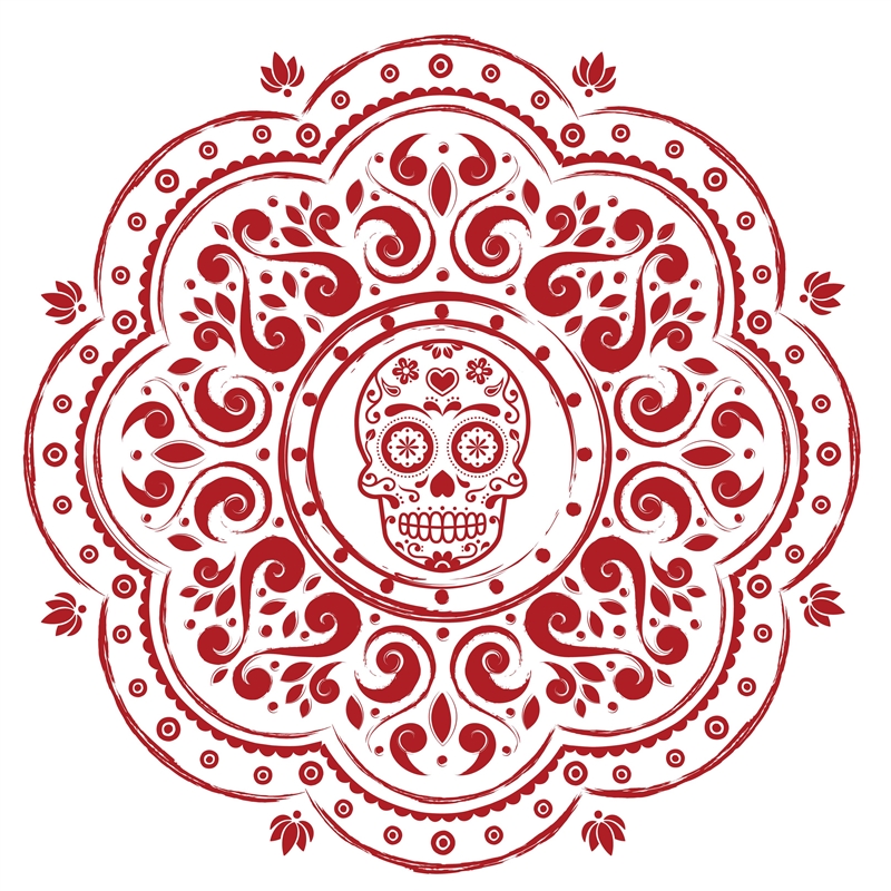 CUST-Mandala Skulls