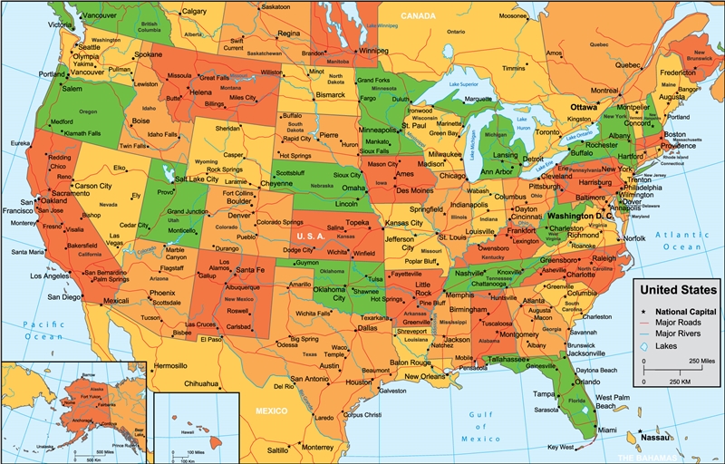 CUST-U.S. Map