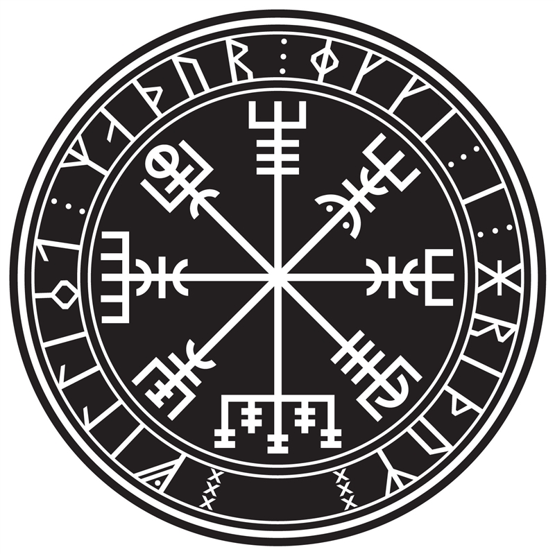 CUST-Vegvisir Runes