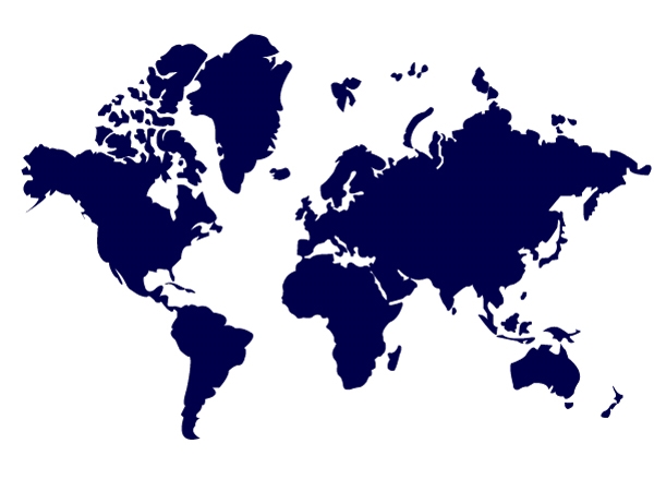 CUST World Map Simplified