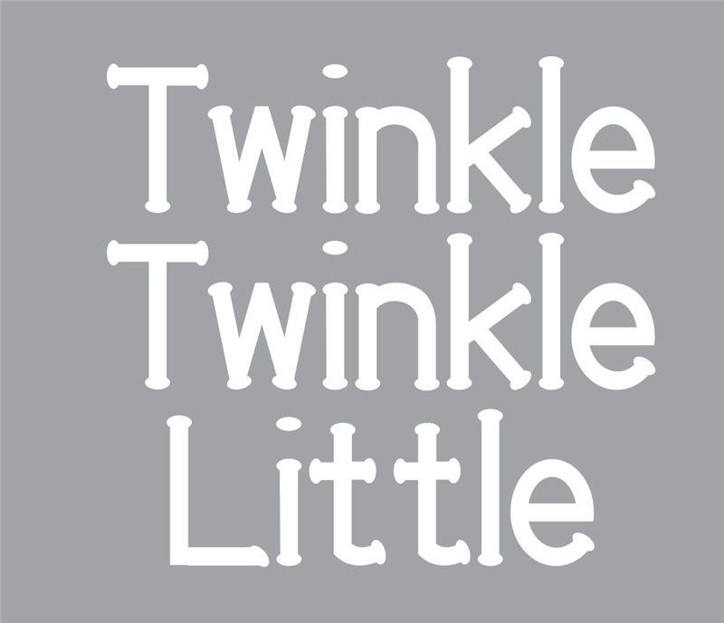 CUST- twinkle twinkle Hailey