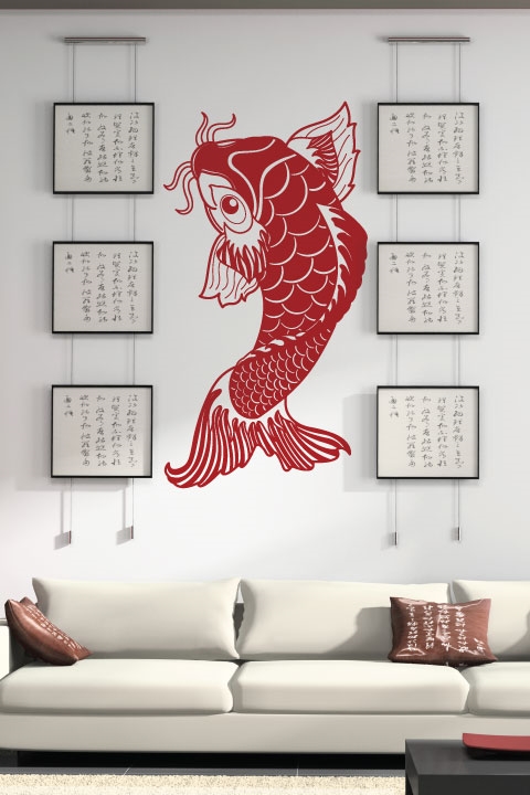 Koi Fish-Wall Decals
