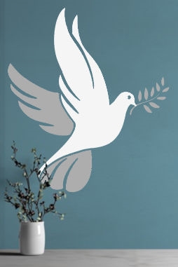 Peace Dove Wall Decal