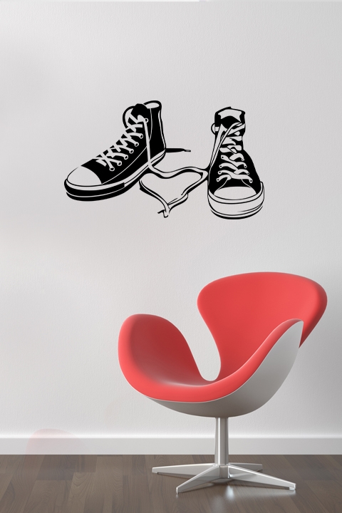 Sneakers Wall Decals