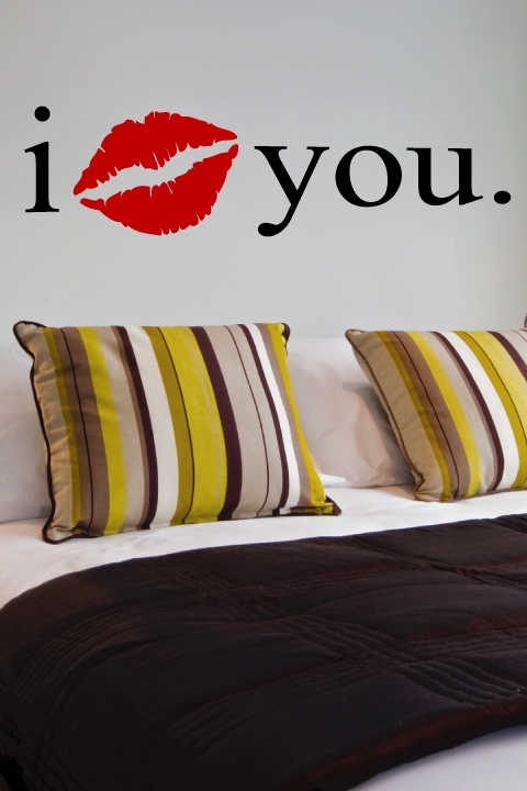 I Love You Wall Decals