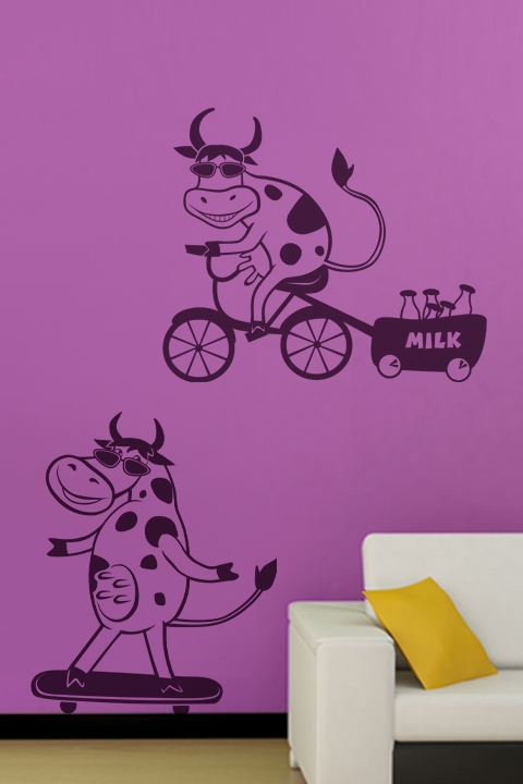 Cool Cows Wall Decals