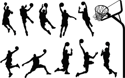 Basketball Players-Wall Decals