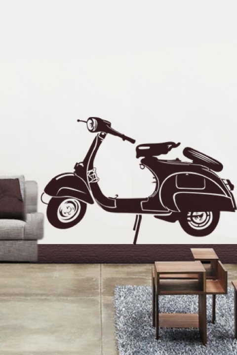 Scooter - Wall Decals