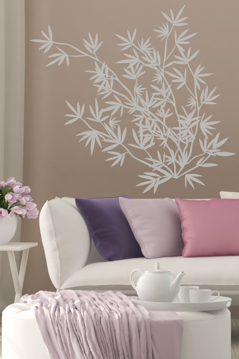 Bamboo 2-Wall Decals