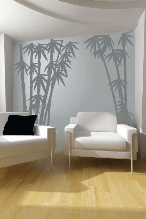 Bamboo 3-Wall Decals