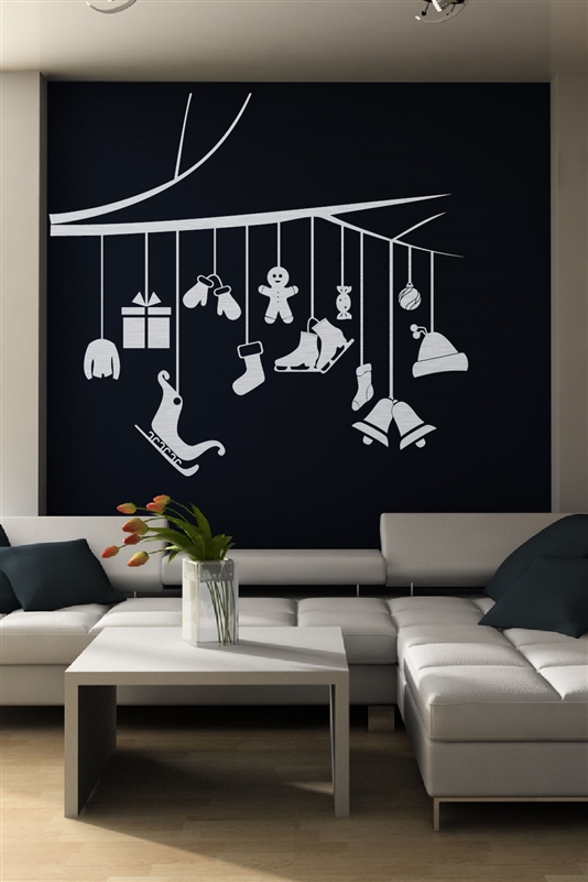 Winter Line Wall Decals