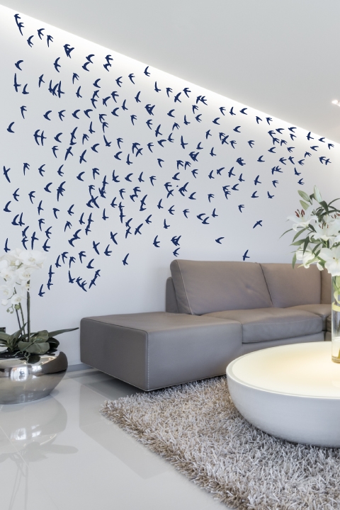 Birds in Flight - Wall Decals