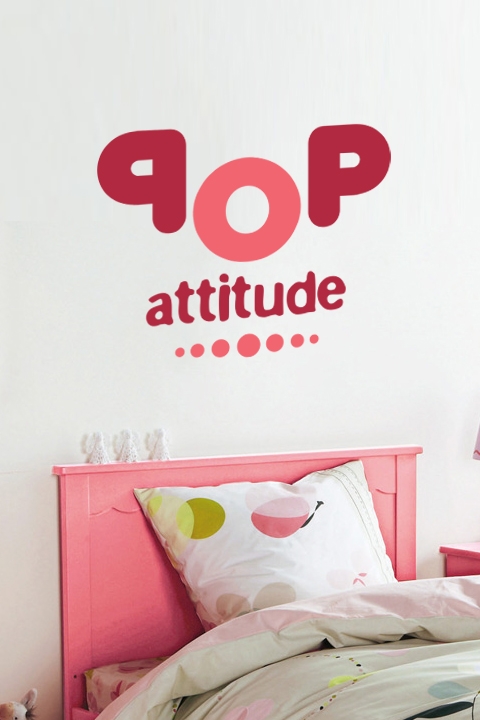Pop Attitude Girl Wall Decals