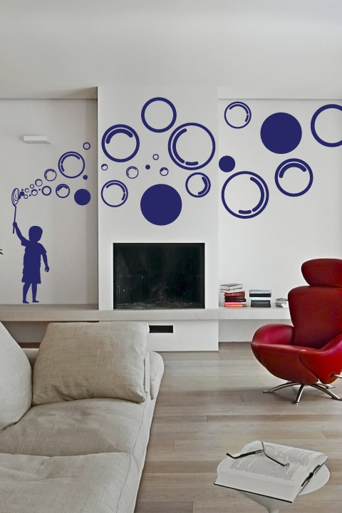 Bubble Boy-Wall Decals