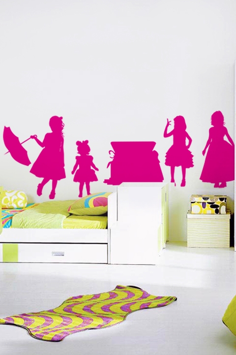 Kids Wall Decal-Her Clothes