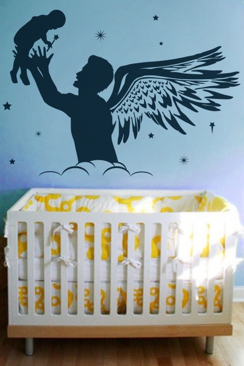 Nursery Wall Decal-Father Fairy
