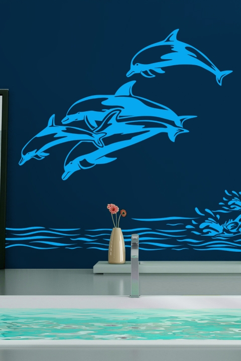 Dolphins-Wall Decals