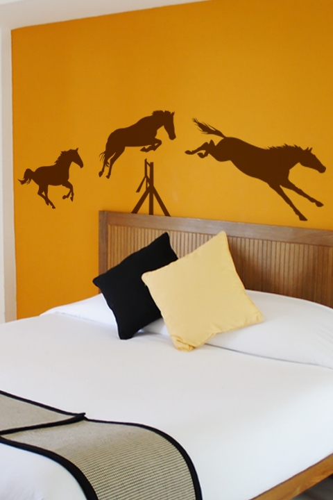 Jumping Horses-Wall Decals