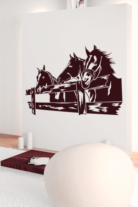 Horse Corral-Wall Decals