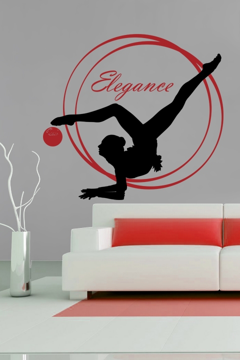 Elegant Gymnastics-Wall Decals