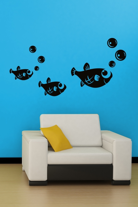 Gloup! Gloup! Fish-Wall Decals