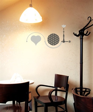 Line Of Heart-Wall Decal