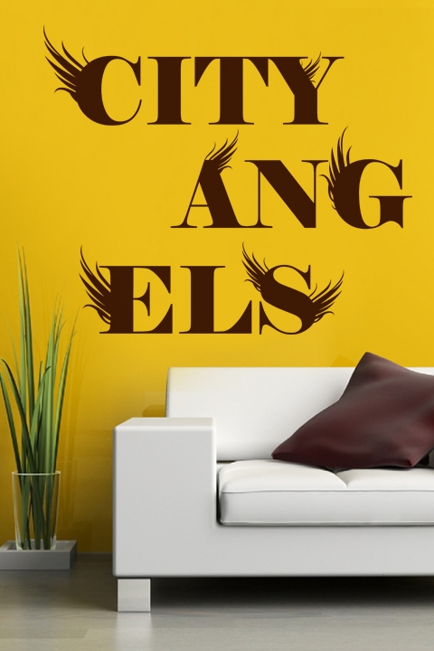 City Angel-Wall Decals