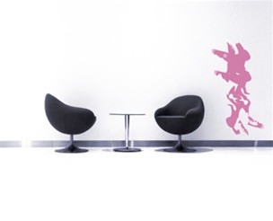 Flame-Wall Decal