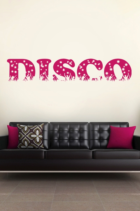 Disco-Wall Decals
