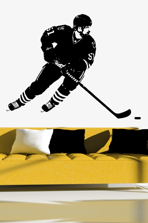 Hockey Player-Wall Decals