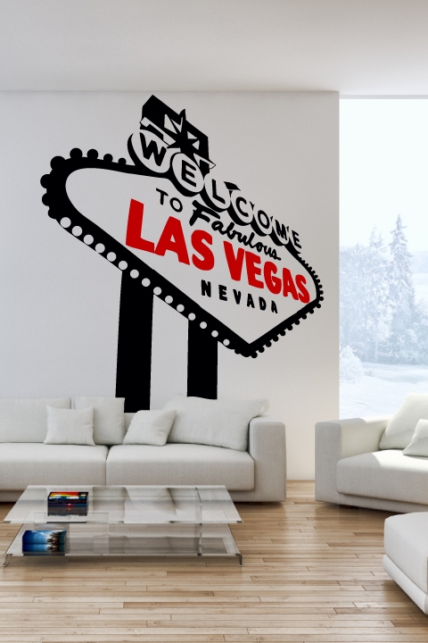 Las Vegas Sign-Wall Decals