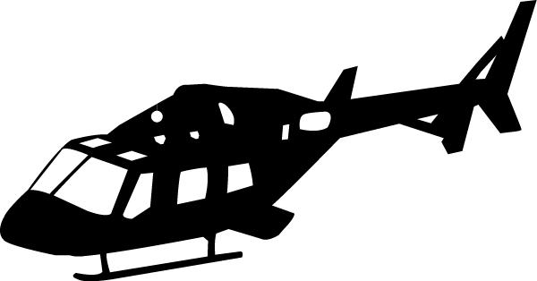 Helicopter Ceiling Decal - Ceiling Fan Sticker, LG
