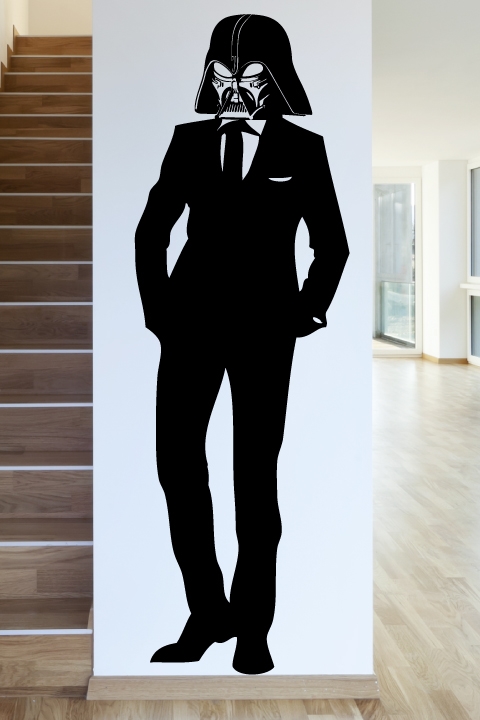 Tall, Darth and Handsome Wall Decals