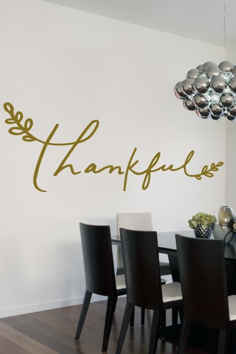 Thankful Wall Decals