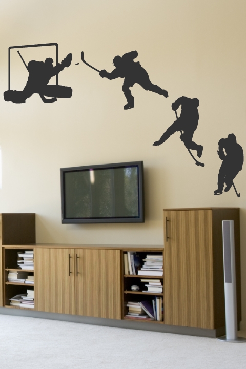 Hockey Sequence-Wall Decals