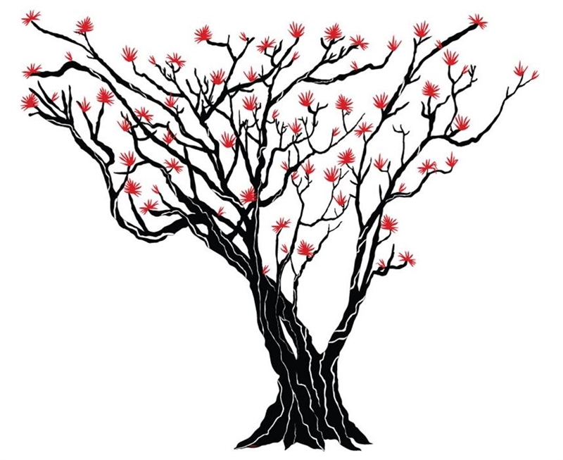 Japanese Maple Tree - Wall Decals